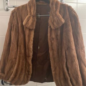 Fur jacket size s/m